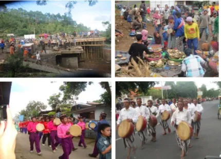 Gambar 2. Kegiatan-kegiatan di Desa Pegayaman  Sumber: hasil obeservasi, 2017 