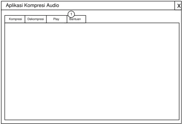 Gambar 3.14 Rancangan Antarmuka Sub Menu Bantuan 