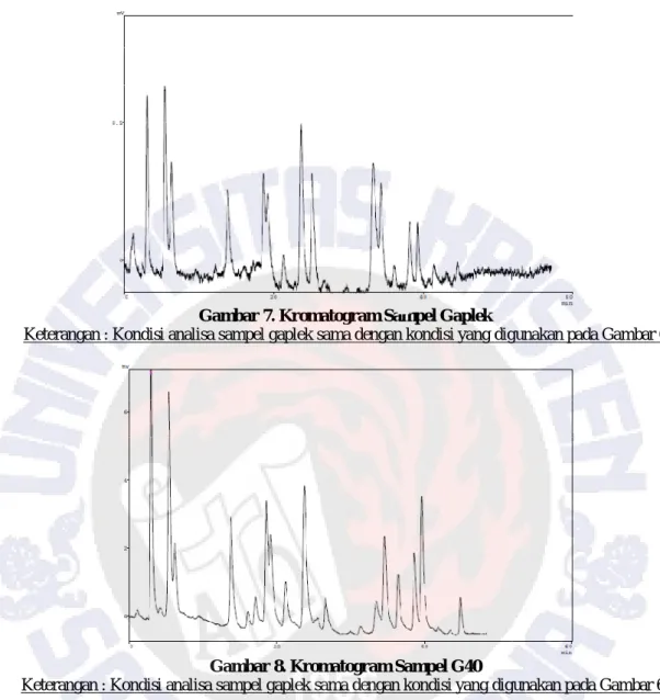 Gambar 8. Kromatogram Sampel G40