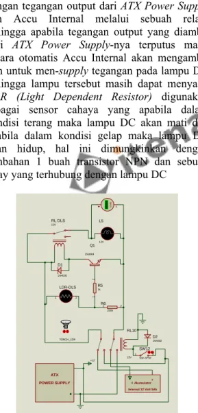 Gambar 15 Driver Saklar, LCD 16x2 , ADC 0804, dan  Buzzer 