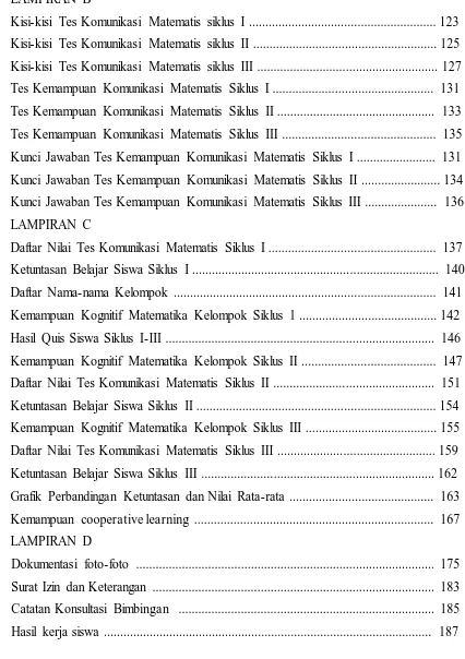 Grafik Perbandingan Ketuntasan dan Nilai Rata-rata ...........................................