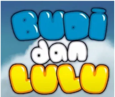 Gambar 5 Logotype Budi dan Lulu 