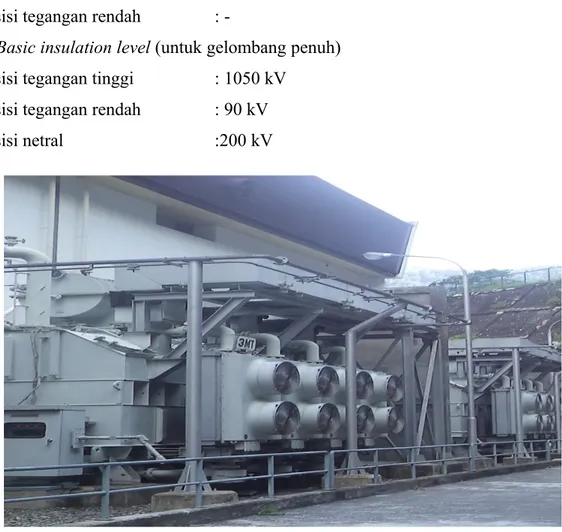 Gambar 4.3 Main Transformer Tangga Power Station