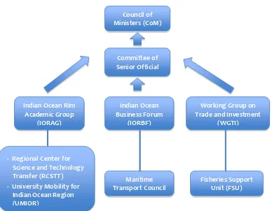 Figure 2. Organization Chart of IORA 