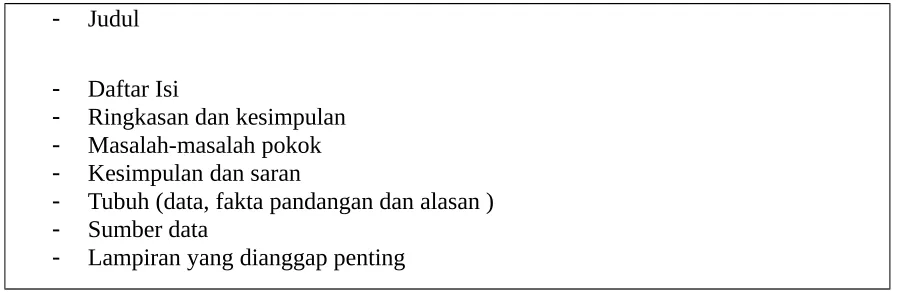 Gambar 2.8. Contoh Format Laporan Audit