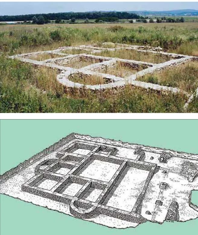 Fig. 8 Osekovo, Ciglenice - remains  of a Roman complex