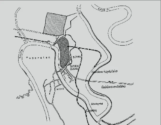 Fig. 4 Ground plan of Sisak