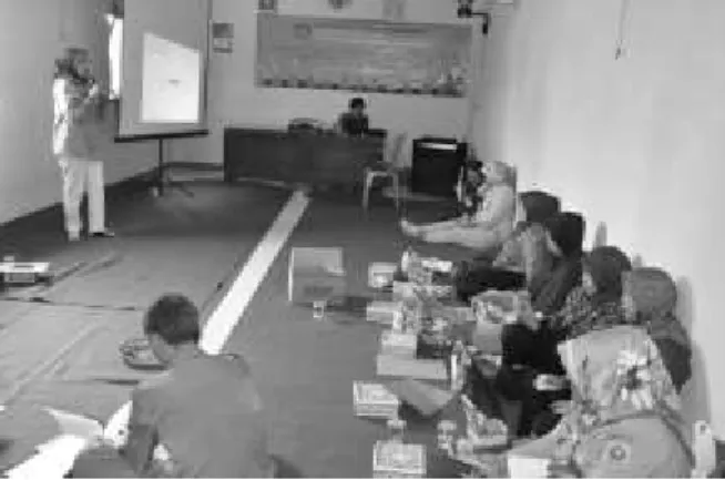 Gambar 5. Kondisi pada saat Praktek Materi Workshop. 