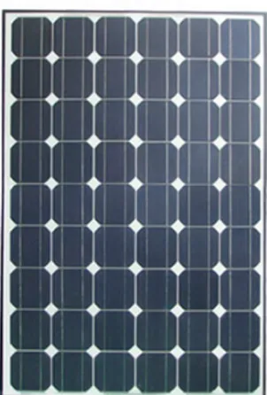 Gambar 2.3 Mono-crystalline Solar Cell Panel 