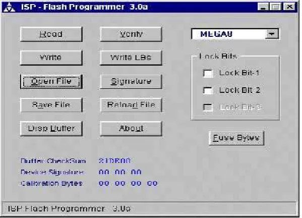 Gambar 2.9 ISP- Flash Programmer 3.0a