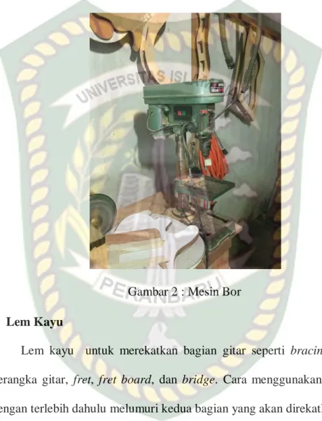 Gambar 2 : Mesin Bor 