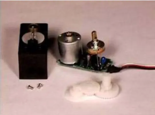 Gambar 2.14 Bagian dalam Motor Servo 