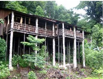 Gambar 1.1 Rumah Panjang
