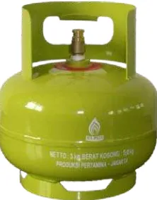 Gambar 2.11 Gas LPG 3 kg (sumber: www.asa-gas.com) 