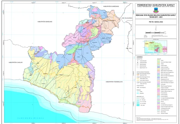Gambar 2.4 Kondisi Geologis Wilayah Kabupaten Garut 