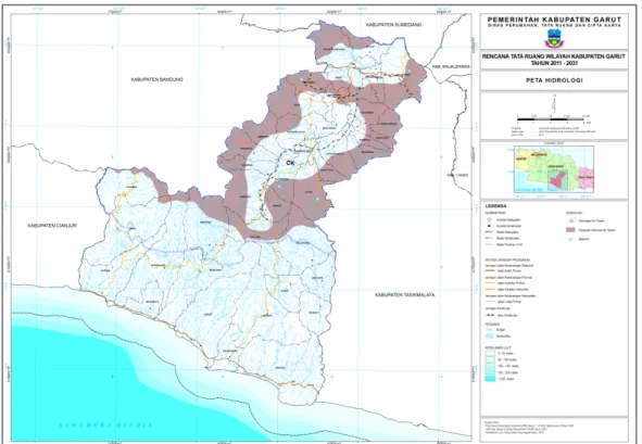 Gambar 2.5 Kondisi Hidrologis Wilayah Kabupaten Garut 