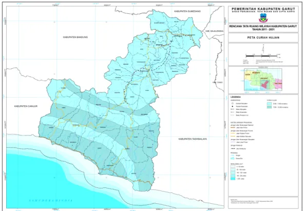 Gambar 2.6 KondisiCurah Hujan Wilayah Kabupaten Garut 