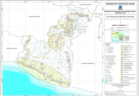 Gambar 2.8 Rencana Kawasan Strategis Wilayah Kabupaten Garut 