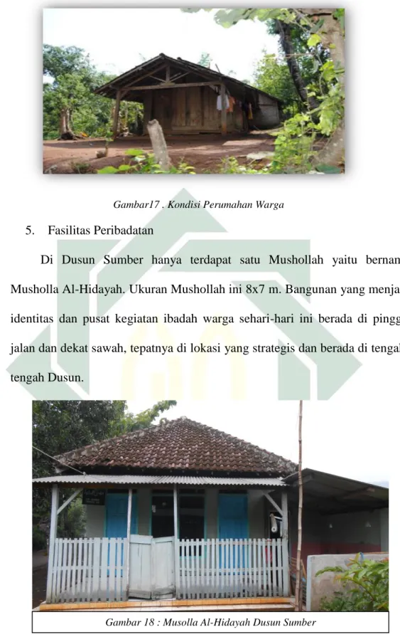 Gambar 18 : Musolla Al-Hidayah Dusun Sumber 