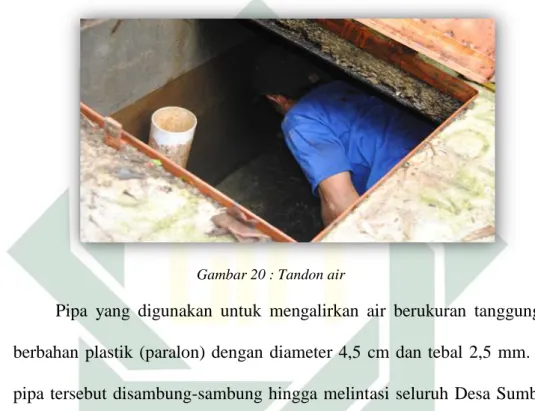 Gambar 20 : Tandon air