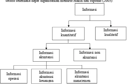 Gambar 1 Perbedaan Informasi Akuntansi dan Non Informasi Akuntansi 