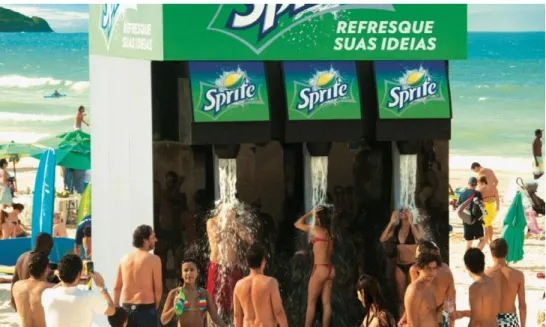 Figura 10: Ação da marca Sprite [https://youtu.be/fgq8ZsEz5UE] 