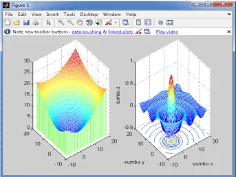 Gambar 2.14 Hasil grafik 3D