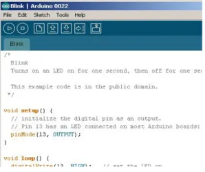 Gambar 4.3 Tampilan IDE Arduino 