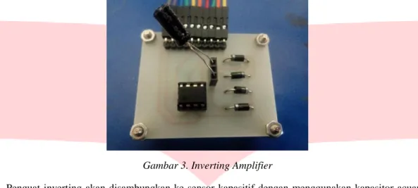 Gambar 3. Inverting Amplifier 
