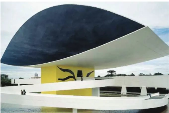 Figura 18. Vista externa do Museu Oscar Niemeyer, o 