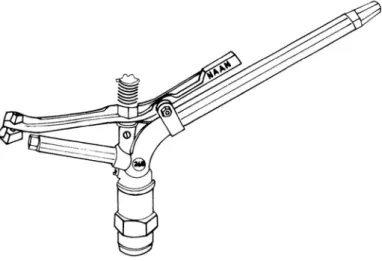 Gambar 2.10  Sprinkler tembak 