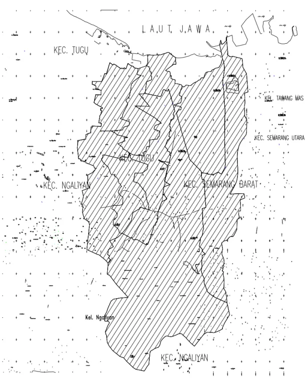 GAMBAR 2.1 Peta Lokasi DAS Sungai di Kawasan Bandar Udara Achmad Yani 