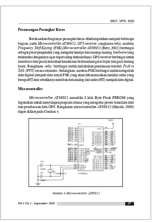 Gambar 4 Microcontroller AT89S52