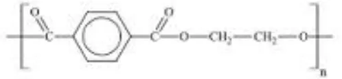 Gambar 2.6 Rumus Molekul PET 