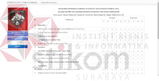 Gambar  4.9  merupakan  tampilan  Form  Login  Member.  Halaman  form  login  member  ini  digunakan  untuk  login  para  member  untuk  mengisi  kuesioner 