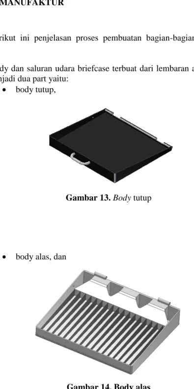 Gambar 13. Body tutup 