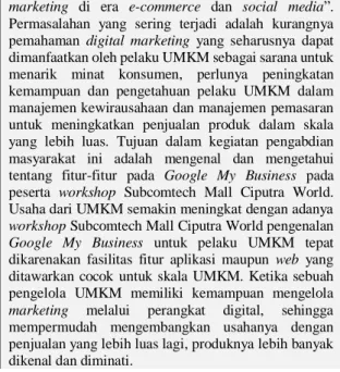 Gambar 1. Hasil Survei Belanja Online 