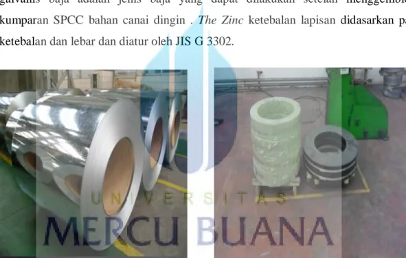 Gambar 4.6.  Material SGCC Sumber: data perusahaan 