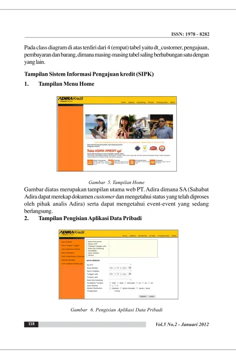 Gambar  5. Tampilan Home