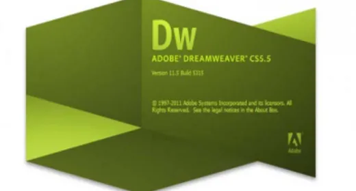Gambar 1.1 Adobe Dreamweaver CS5.5  2.  jQuery Mobile 