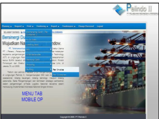 Gambar 3.5 Form Menu Pengajuan Penumpukan 