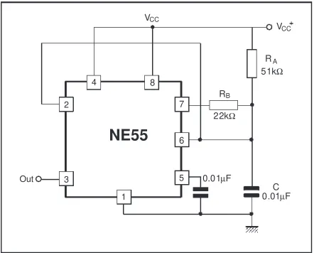 Figure 19 : 50%Duty Cycle Oscillator.