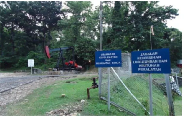 Gambar 5. Aturan di Lokasi Penambangan Desa Ledok (Sumber: Hasil Survey 2012, Foto: Kukuh Prasetiyo Jati)  