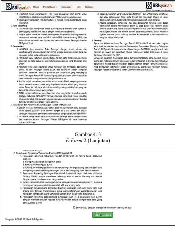 Gambar 4. 3  E-Form 2 (Lanjutan) 