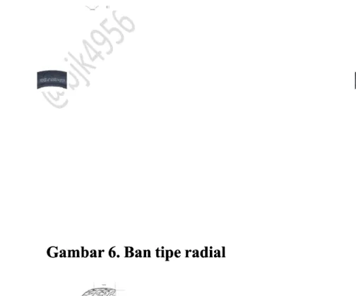 Gambar 6. Ban tipe radialGambar 6. Ban tipe radial