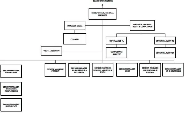 Gambar 3.2 Struktur Umum Organisasi 
