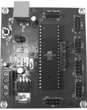 Gambar 2  Modul DT-AVR Low Cost 
