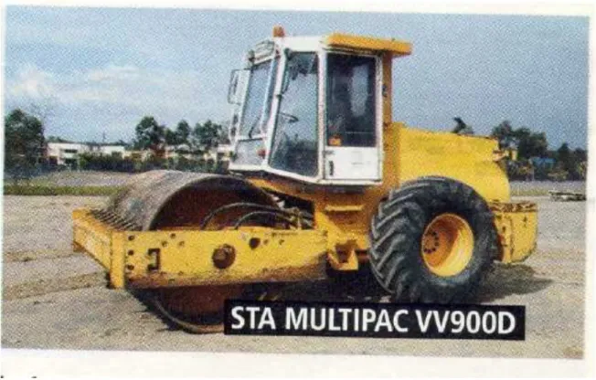 Gambar 4.6 Alat pemadat vibratory roller