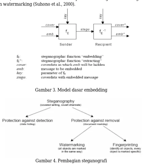 Gambar 3. Model dasar embedding 