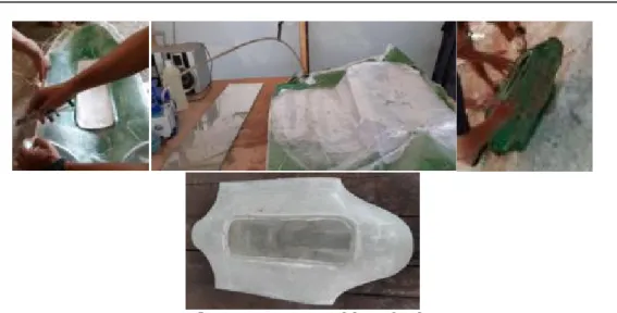 Gambar 7. Proses manufaktur fuselage